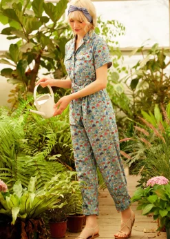 Mushroom About Town Jumpsuit Chambray Mushroom Hot