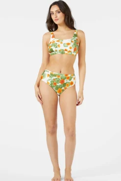 Nasturtium Bikini Top Clearance