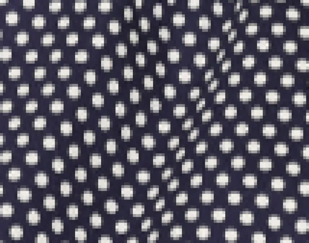 Navy Blue White Polka Dot Swing Dress Best