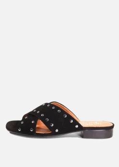 Olympia Suede Mules Clearance