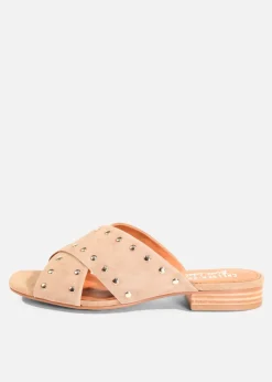 Olympia Suede Mules Clearance