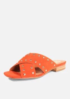 Olympia Suede Mules Clearance