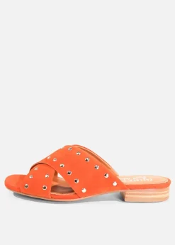 Olympia Suede Mules Clearance