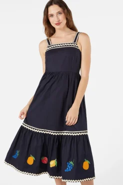 Orchard Emb Dress Clearance