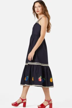 Orchard Emb Dress Clearance