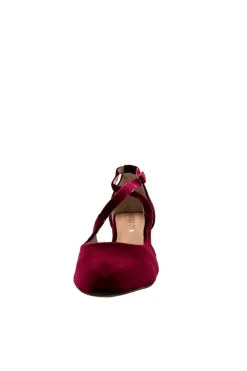 Oren Velvet Mary Jane Heels