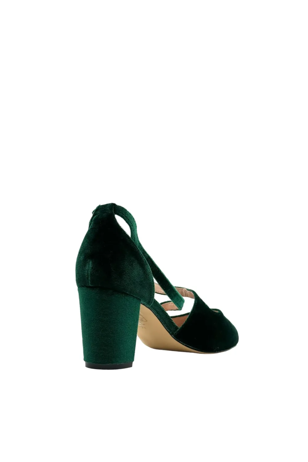 Oren Velvet Mary Jane Heels