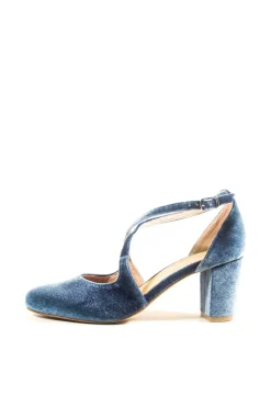 Oren Velvet Mary Jane Heels