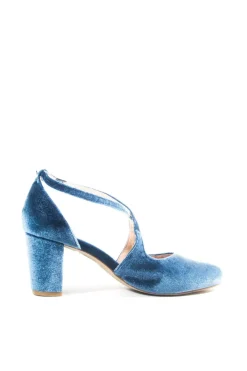 Oren Velvet Mary Jane Heels