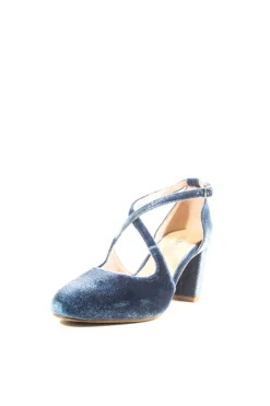 Oren Velvet Mary Jane Heels