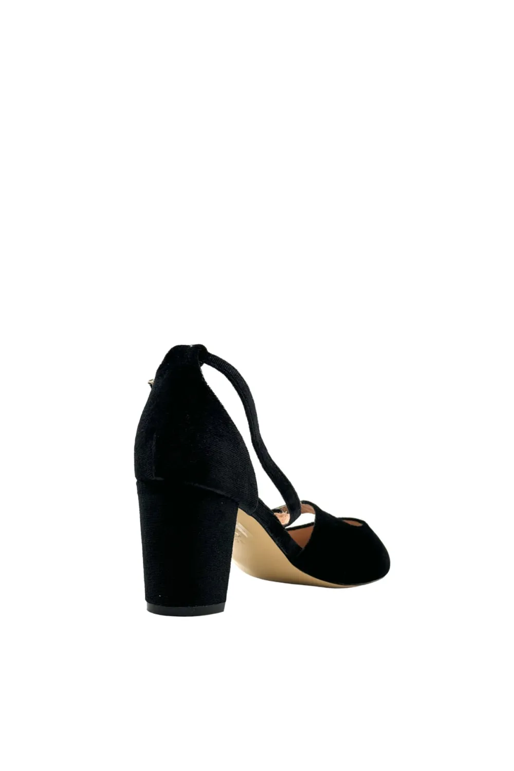 Oren Velvet Mary Jane Heels