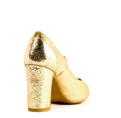 Orlando Mary Jane Heels GOLD