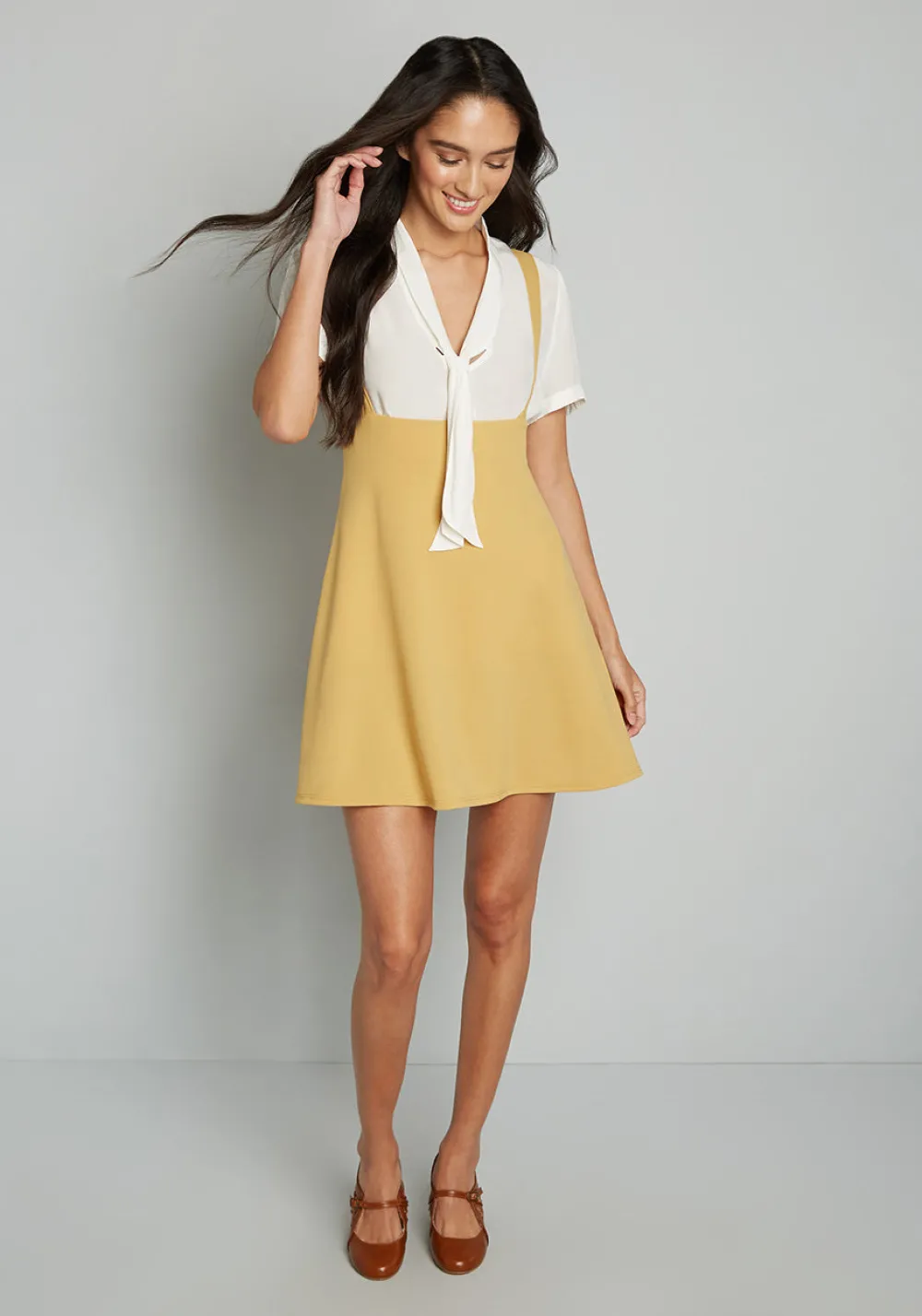 ModCloth Overall Winner Jumper Yellow Sale