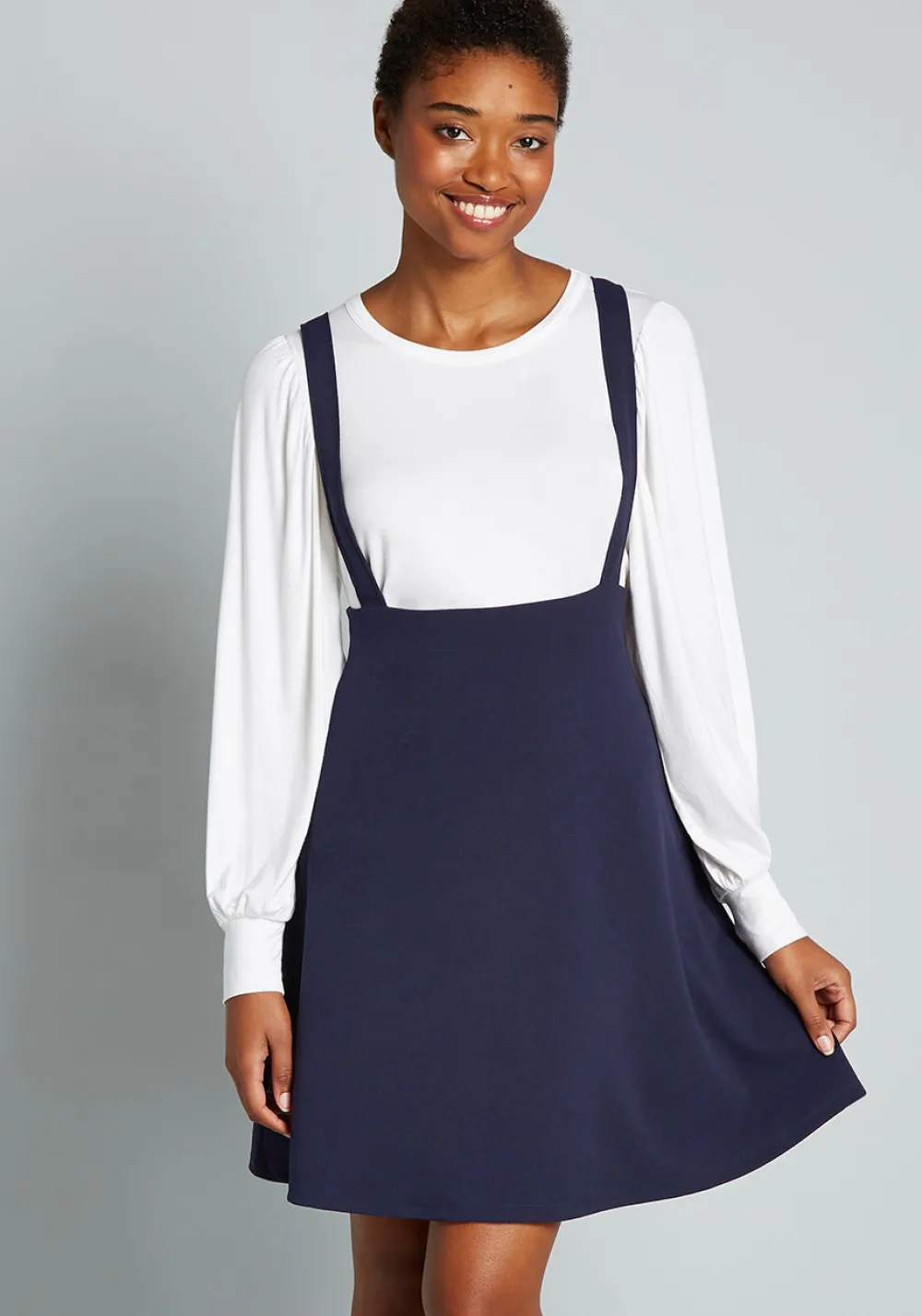 ModCloth Overall Winner Jumper Navy Online