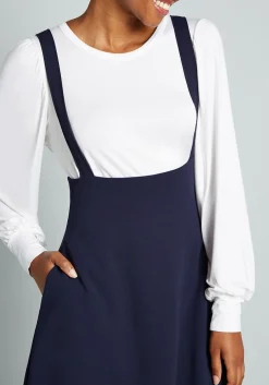 ModCloth Overall Winner Jumper Navy Online