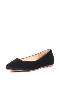 Pammy Velvet Ballet Flats