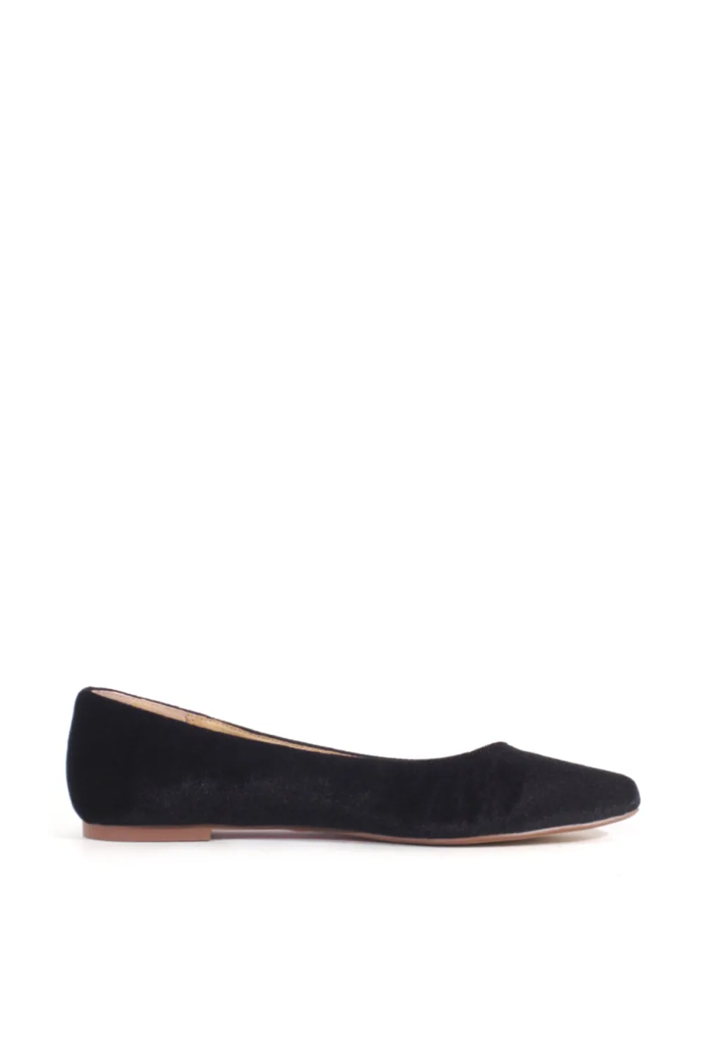 Pammy Velvet Ballet Flats