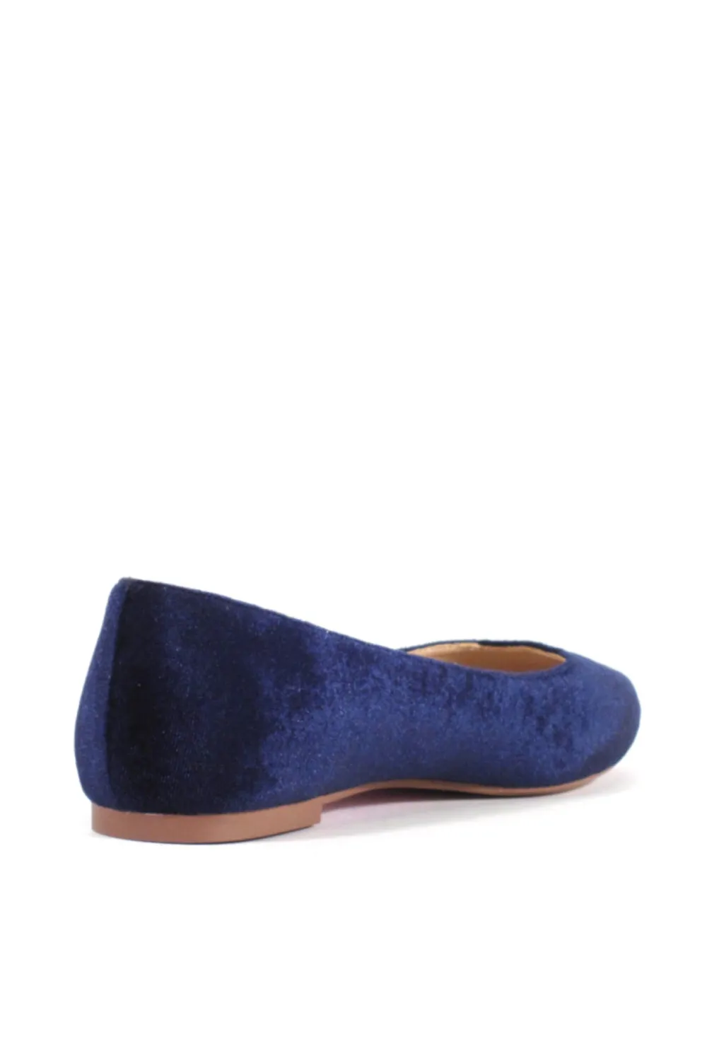 Pammy Velvet Ballet Flats
