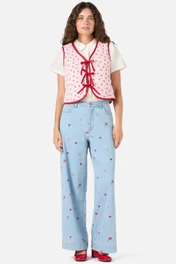 Patchwork Quilted Vest Outlet