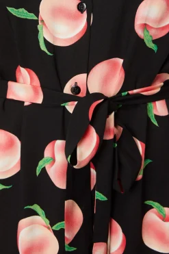 Peachy Viscose Shirt Dress Online