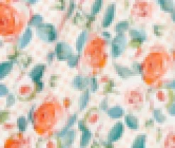 Pink Floral Swing Dress Hot