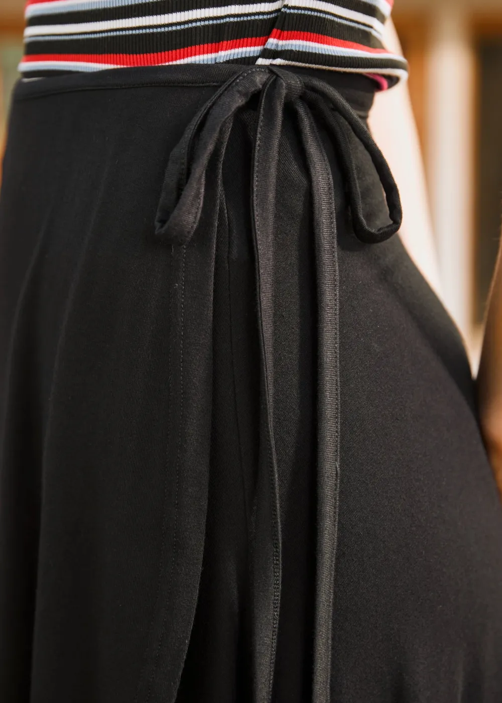 Pirouette Perfection Wrap Skirt Black Sale
