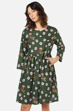Poppy Owl Mini Dress Clearance