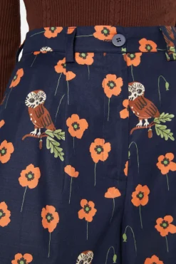 Dangerfield US Poppy Owl Skort Hot