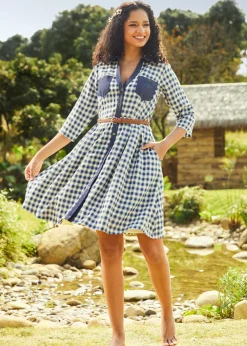 Prairie Gaze Western Shirtdress Summer Breeze New