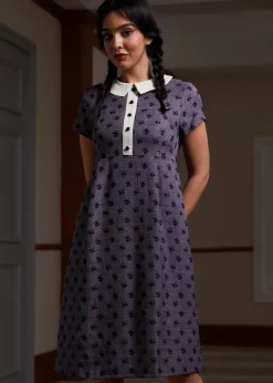 BTC Pretty at the Pumpkin Patch Shirtwaist Dress Plum Perfection Hot