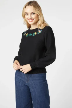 Protea Embroidered Jumper New