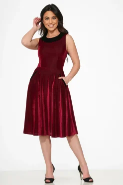 Purple Kurtroy with Black Collor Swing Dress Sale