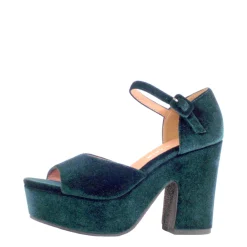 Quill Velvet Platform Heels Outlet