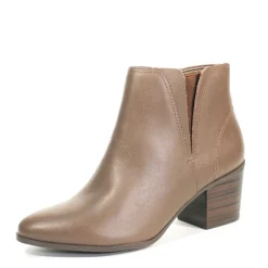 Ramsey Leather Booties BROWN Hot