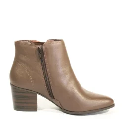 Ramsey Leather Booties BROWN Hot