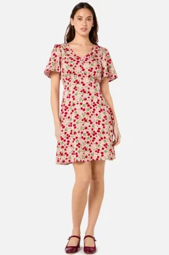 Raspberry Mini Dress New