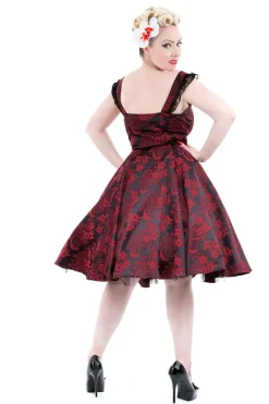 Red Byzantine Swing Dress Sale