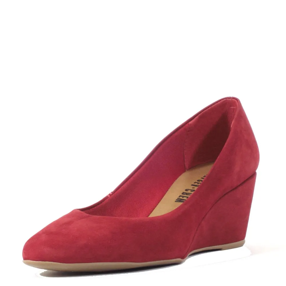 Reign Suede Wedges