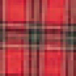 Reimagined Retro Faux Wrap Skirt Yuletide Twist Hot