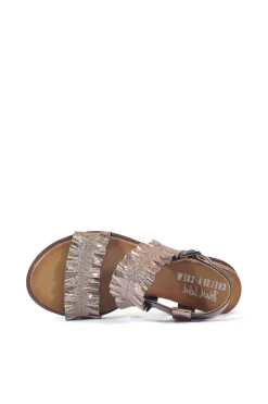 Roche Ruched Leather Sandals Best