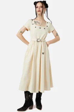 Saloon Midi Dress Discount