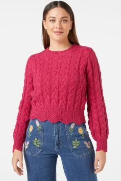 Sandy Sweater Raspberry Discount