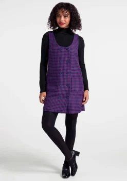 ModCloth Schoolyard Sass Double-Breasted Jumper Multi Plaid Best