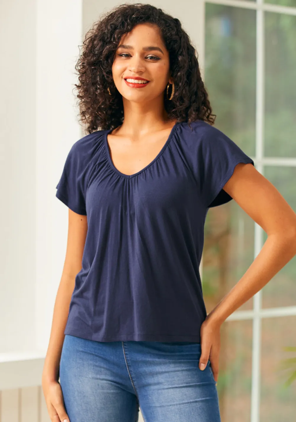 Scoop of Summer Top Navy Online