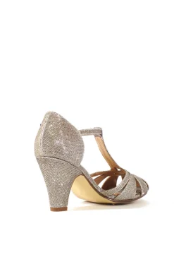 Sergi T-Strap Heels Discount