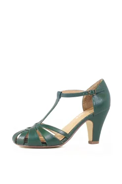 Sergi T-Strap Heels Discount