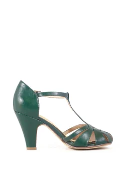 Sergi T-Strap Heels Discount