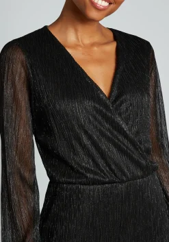 No Brand Shimmering and Svelte Jumpsuit Black Sale