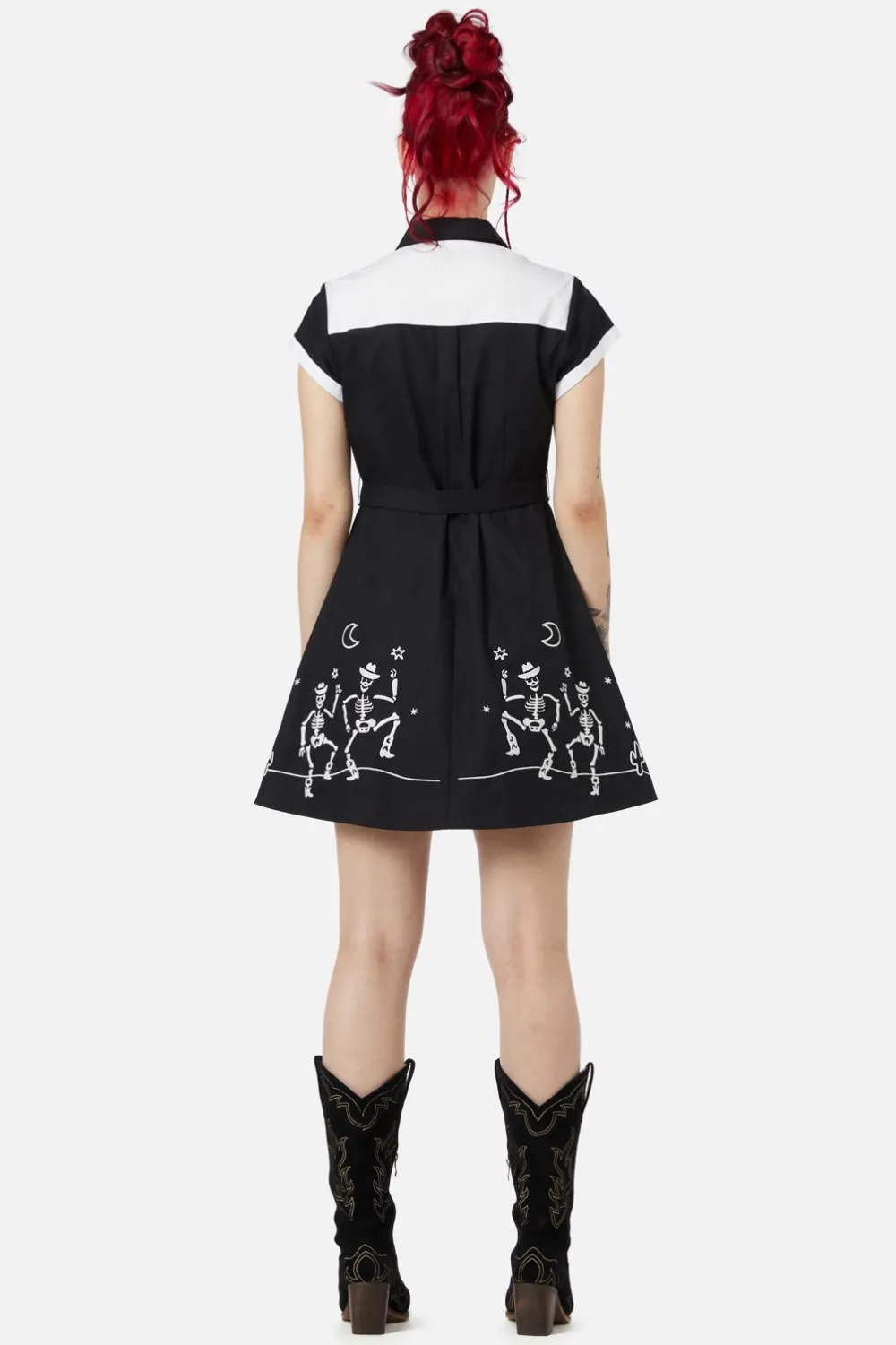 Skelly Skater Dress Hot