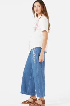 Snake Embroidered Blouse Online